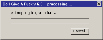 Attempting to give a f..........