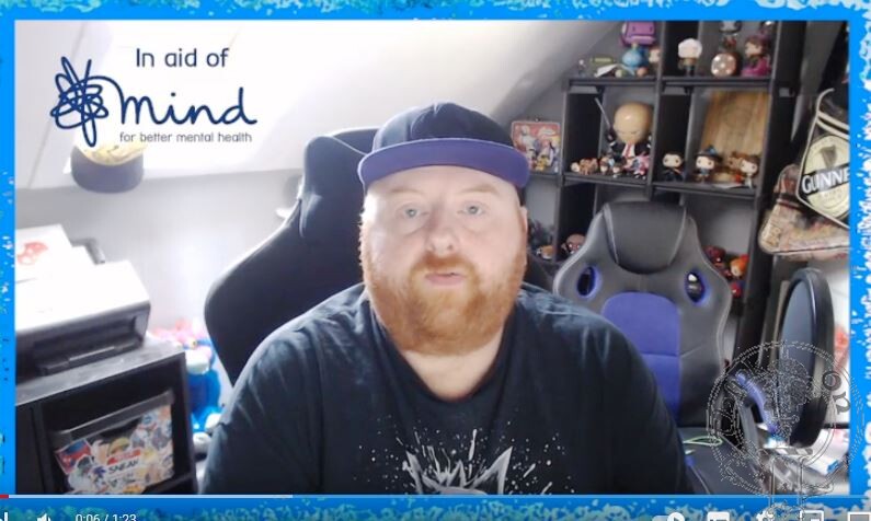 charity stream in aid of mind